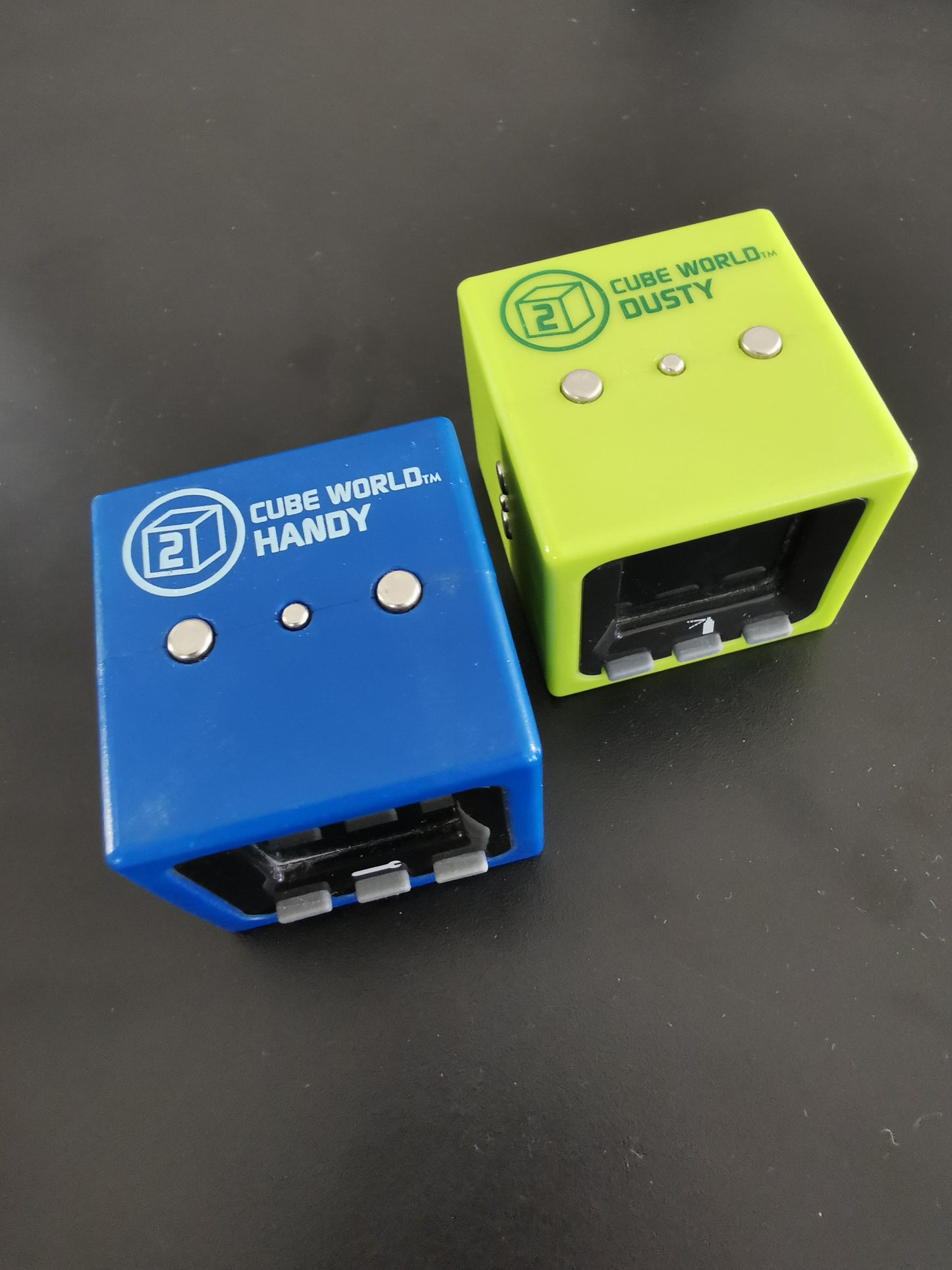 Cube World Handy & Dusty - Set 2 Cubi Interattivi