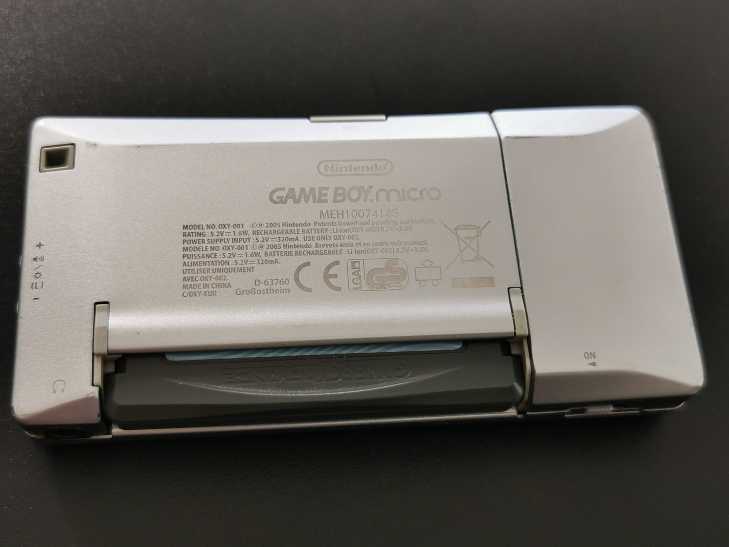 Game Boy Micro Silver - Boxata (Console)