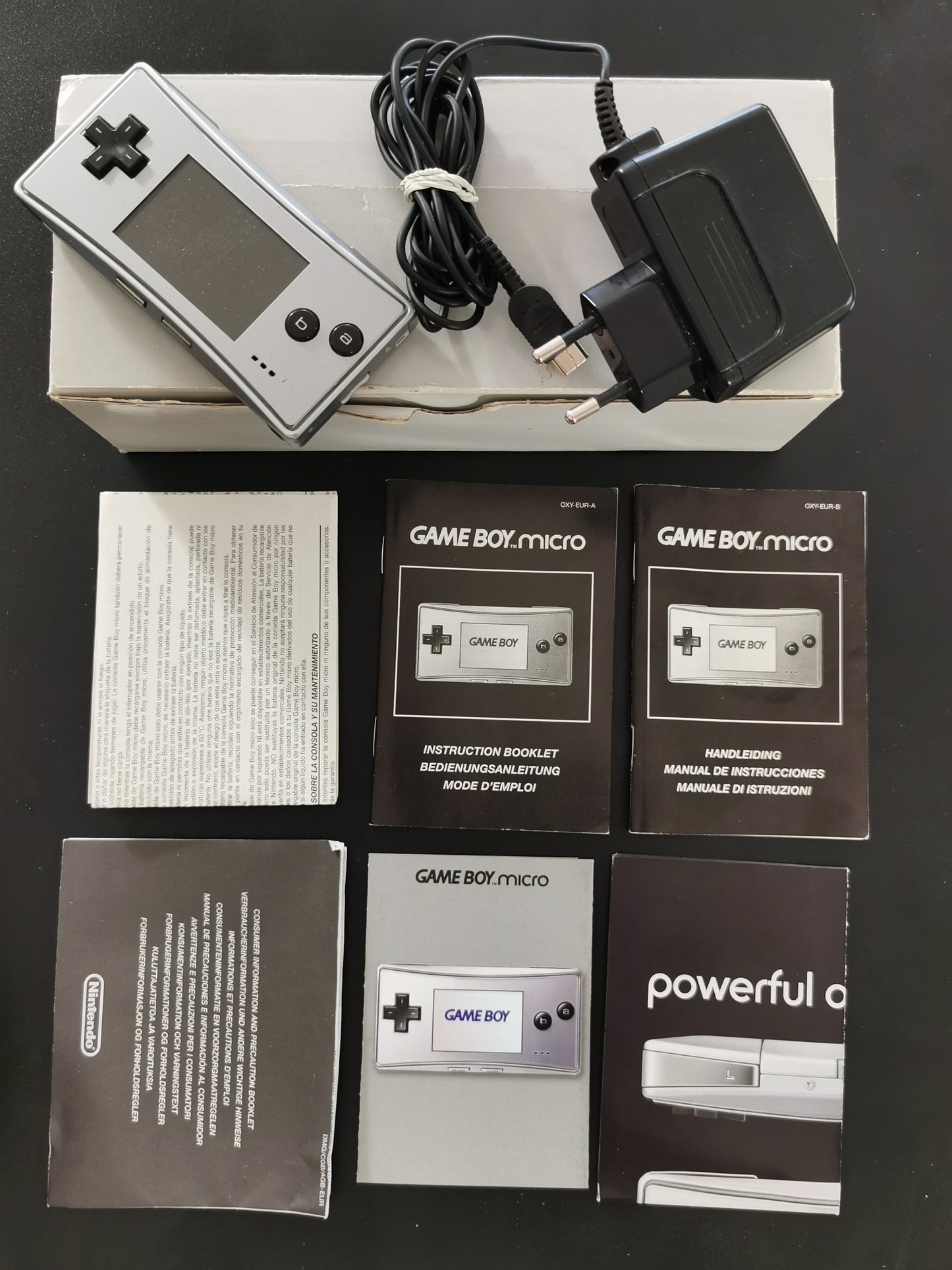 Game Boy Micro Silver - Boxata (Console)