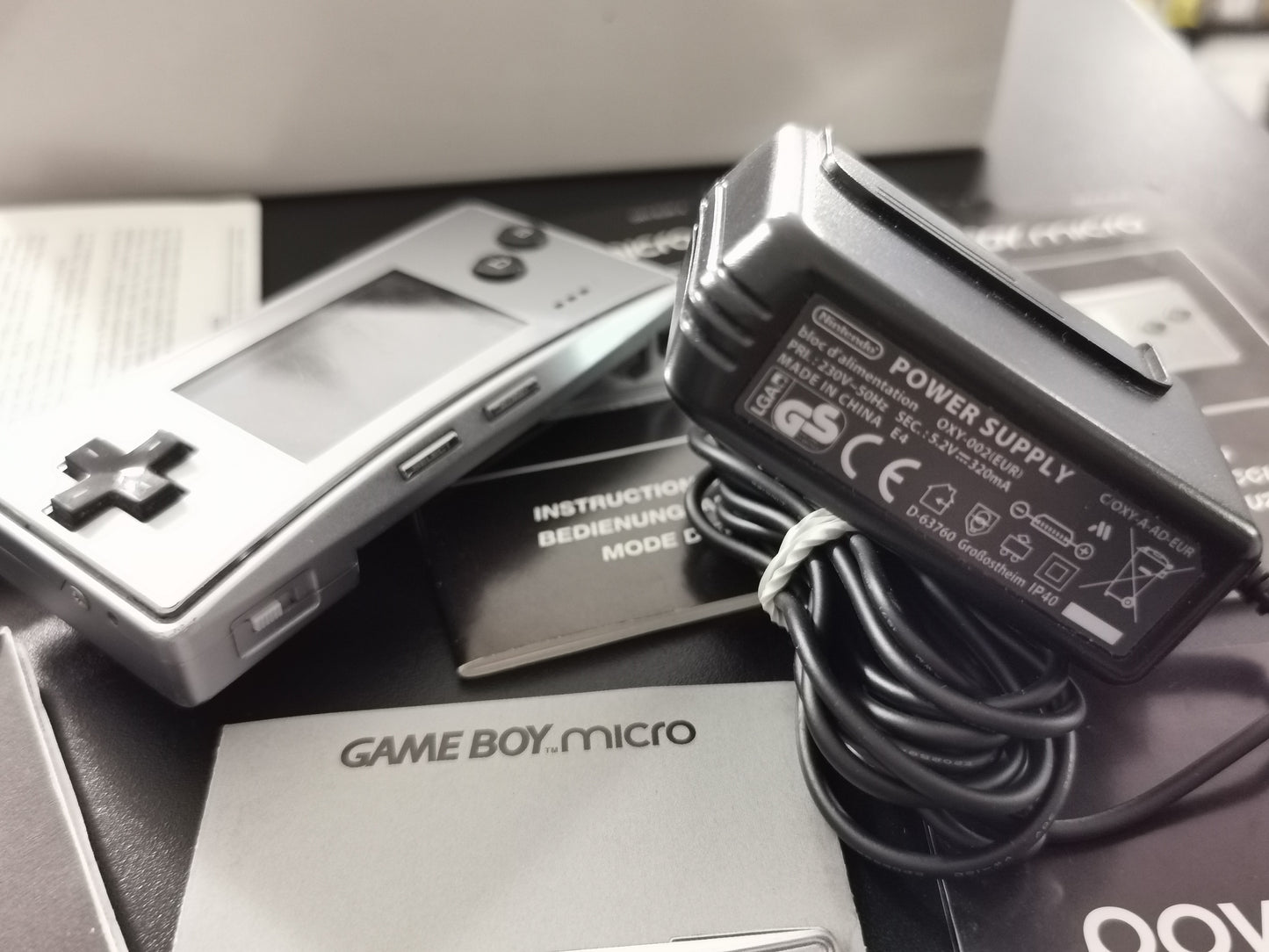 Game Boy Micro Silver - Boxata (Console)