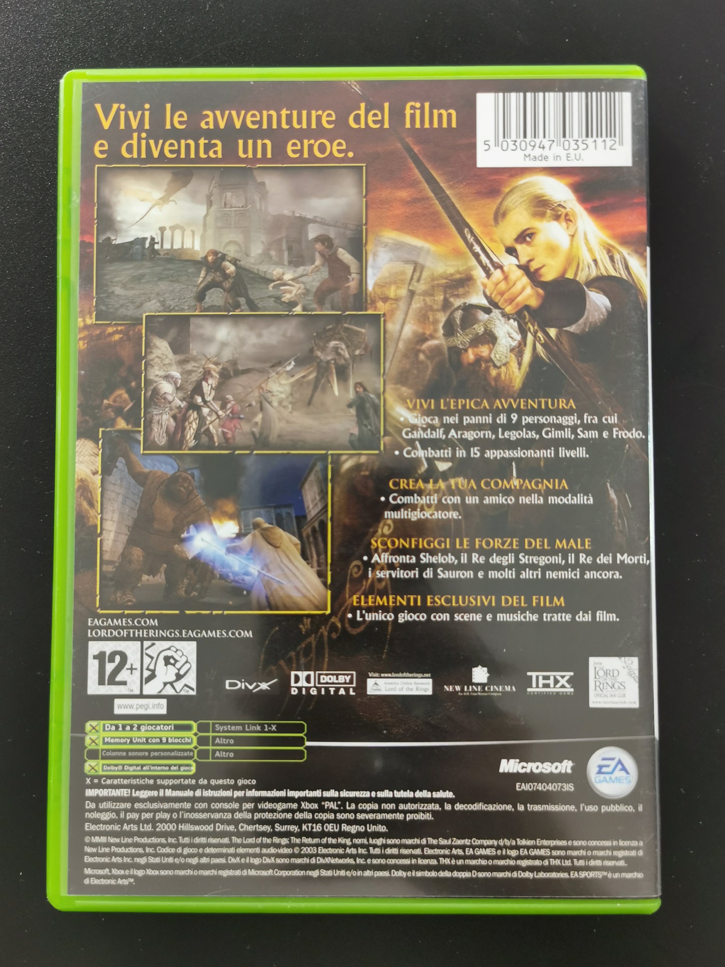 Il Signore degli Anelli: Il Ritorno del Re (Xbox)