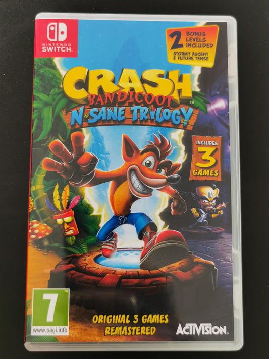 Crash Bandicoot N. Sane Trilogy (Switch)
