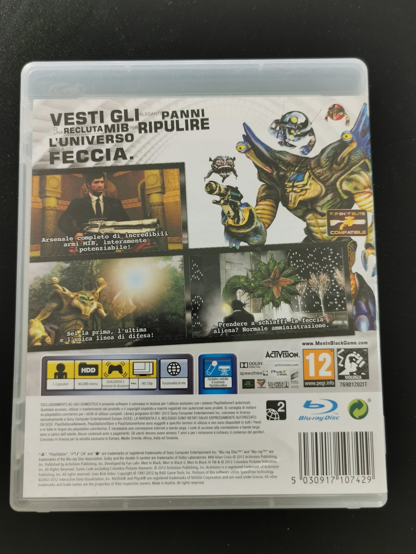 MIB: Alien Crisis (PS3)