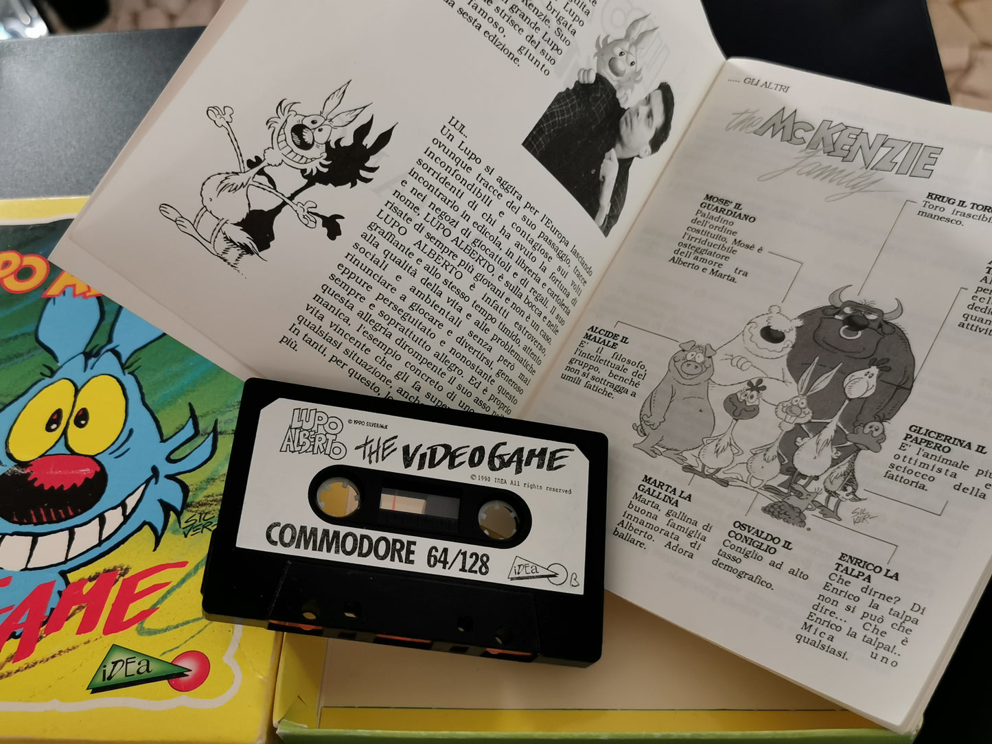 Lupo Alberto: The Videogame (C64)