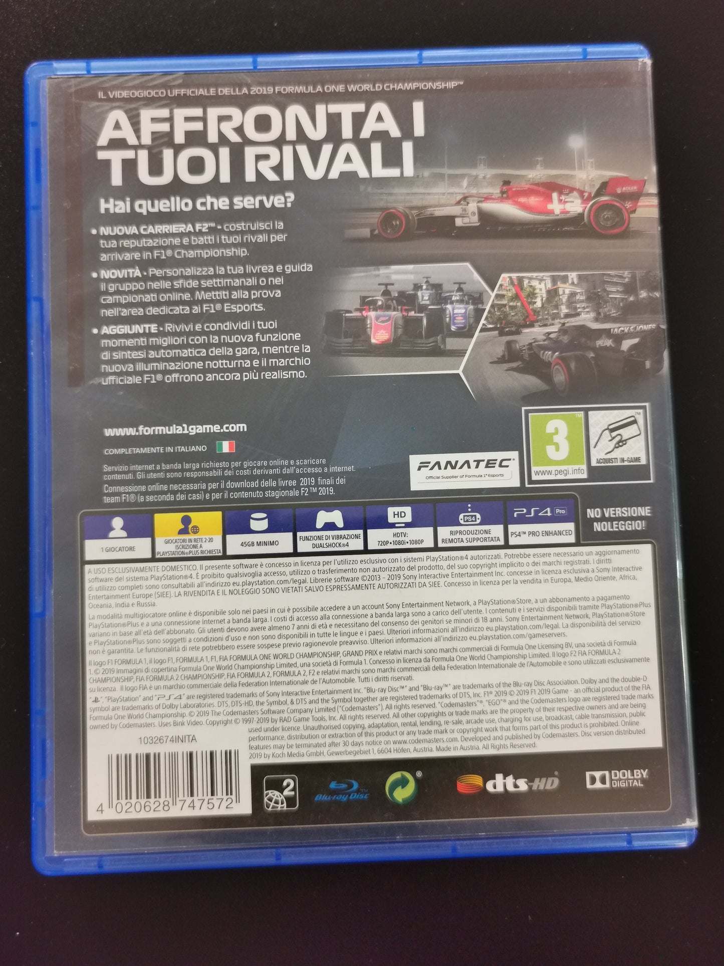 F1 2019 (PS4)