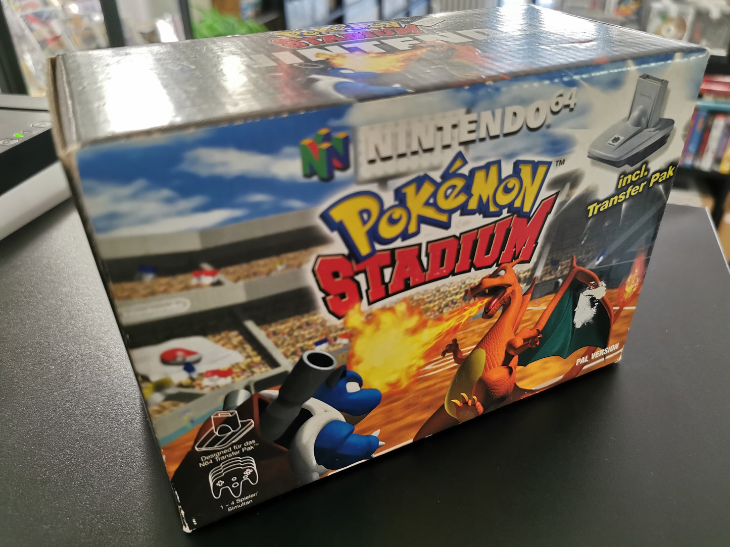Pokémon Stadium con Transfer Pak (N64) - Versione Tedesca