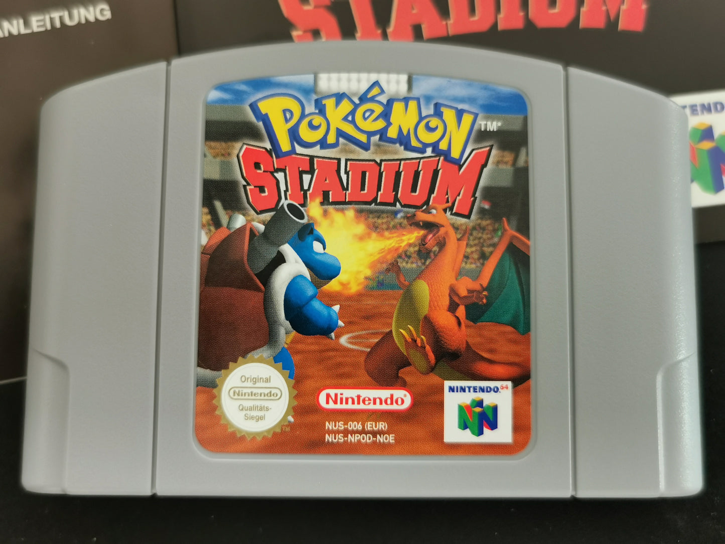 Pokémon Stadium con Transfer Pak (N64) - Versione Tedesca