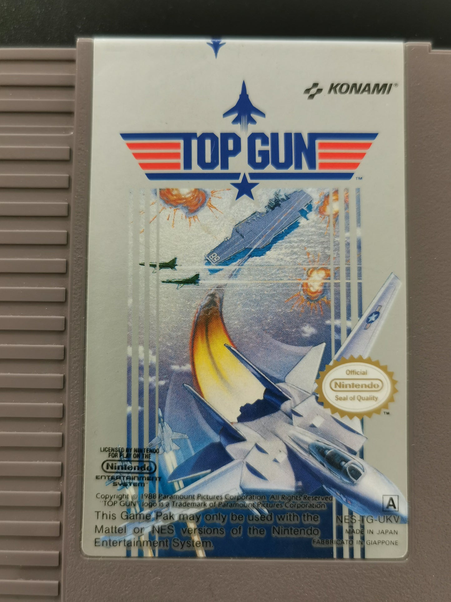 Top Gun (NES) - Loose