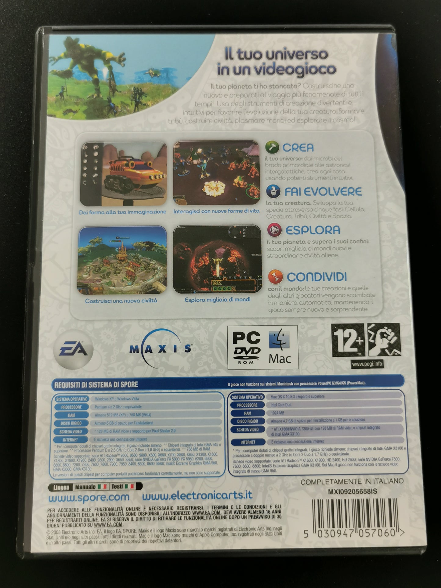 Spore (PC) e (Mac)