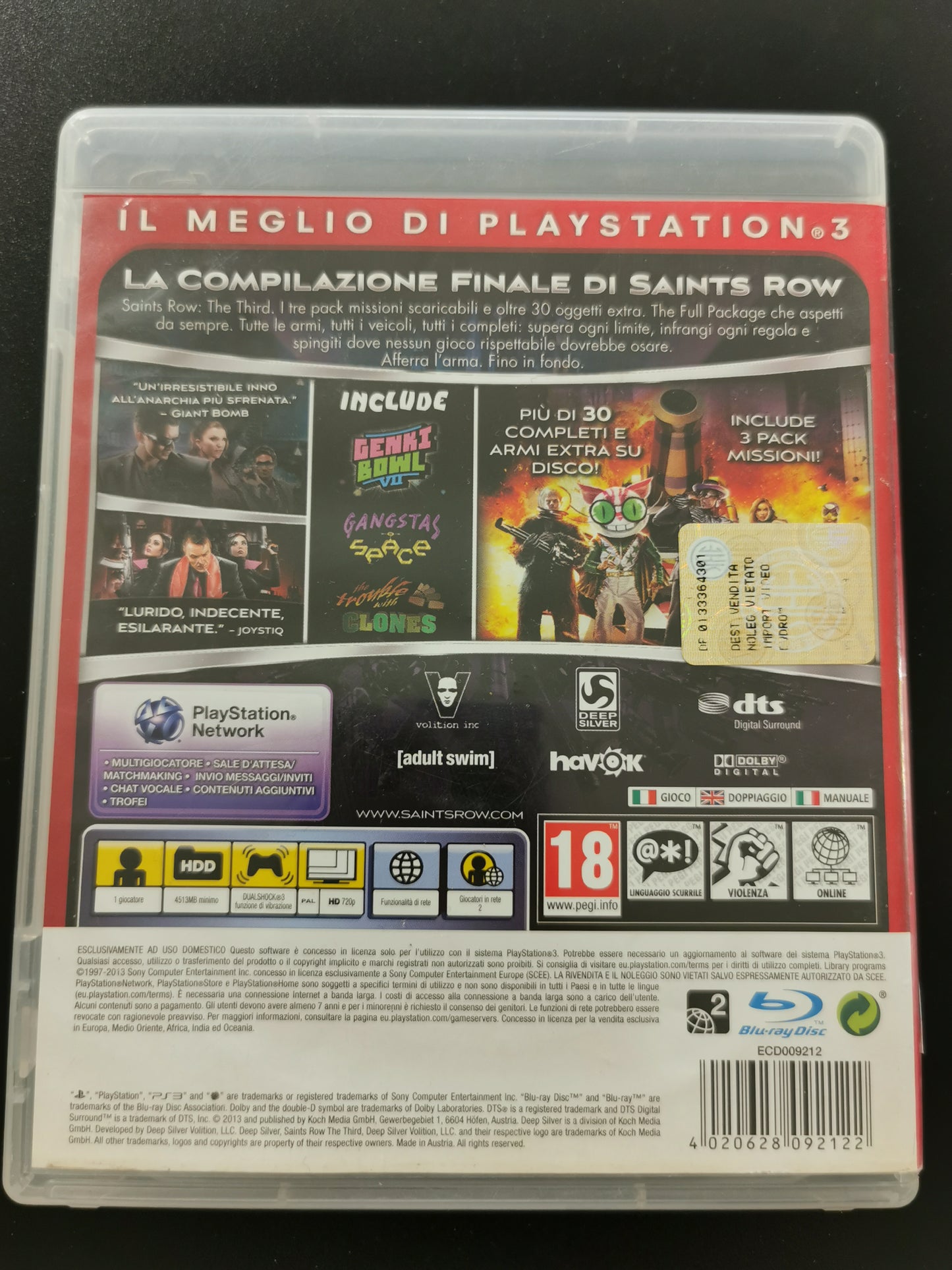 Saints Row: The Third – The Full Package (PS3) - Essentials