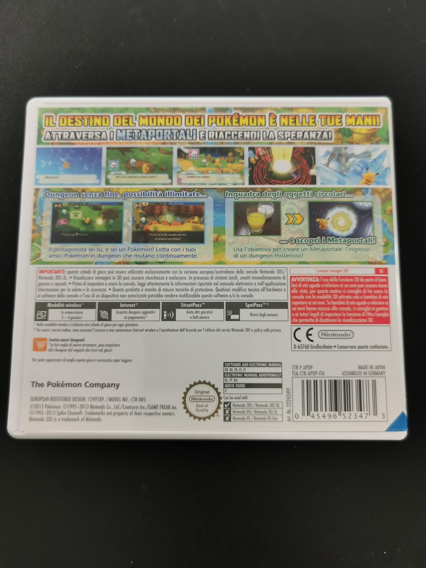 Pokémon Mystery Dungeon: I portali sull’infinito (3DS)