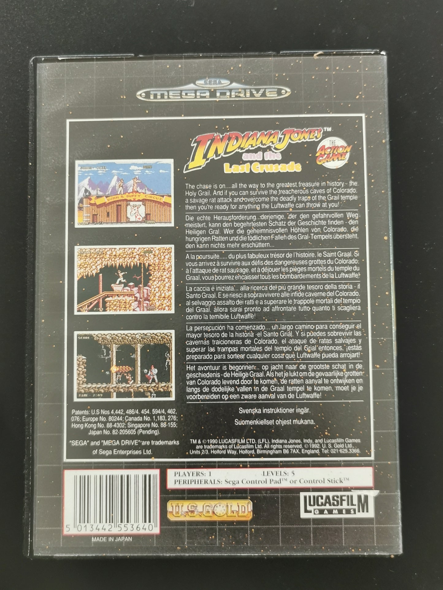 Indiana Jones and the Last Crusade (Mega Drive)