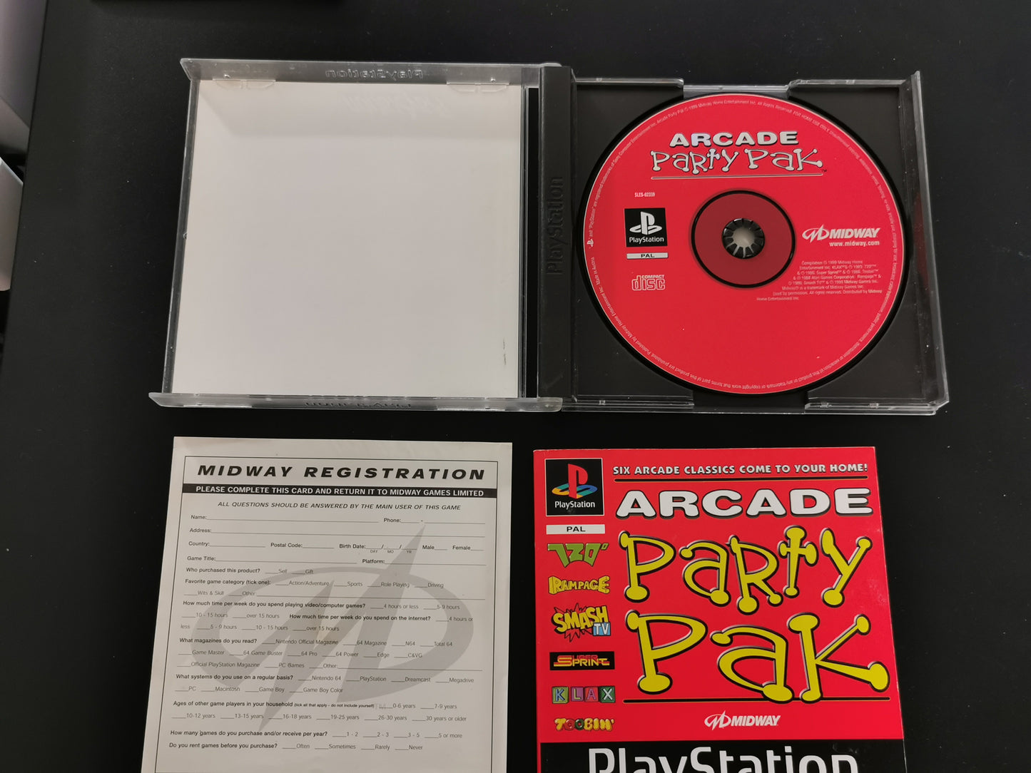 Arcade Party Pak (PS1)