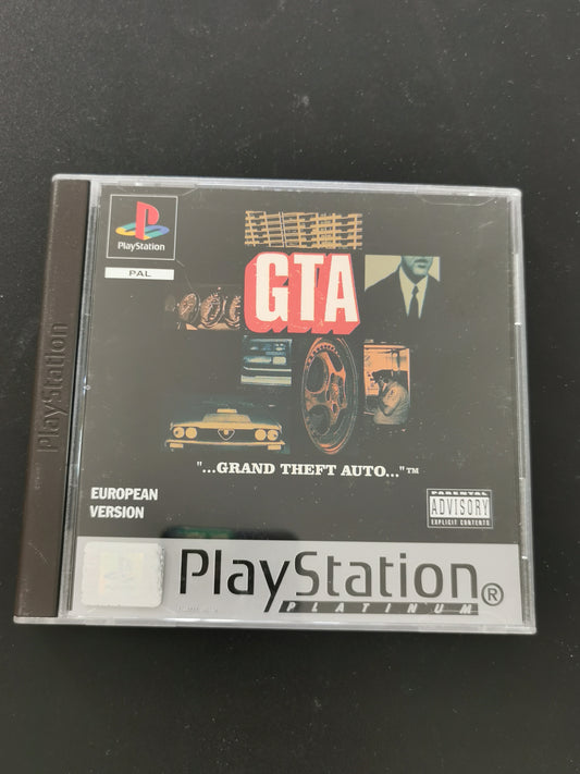 Grand Theft Auto (PS1) - Platinum