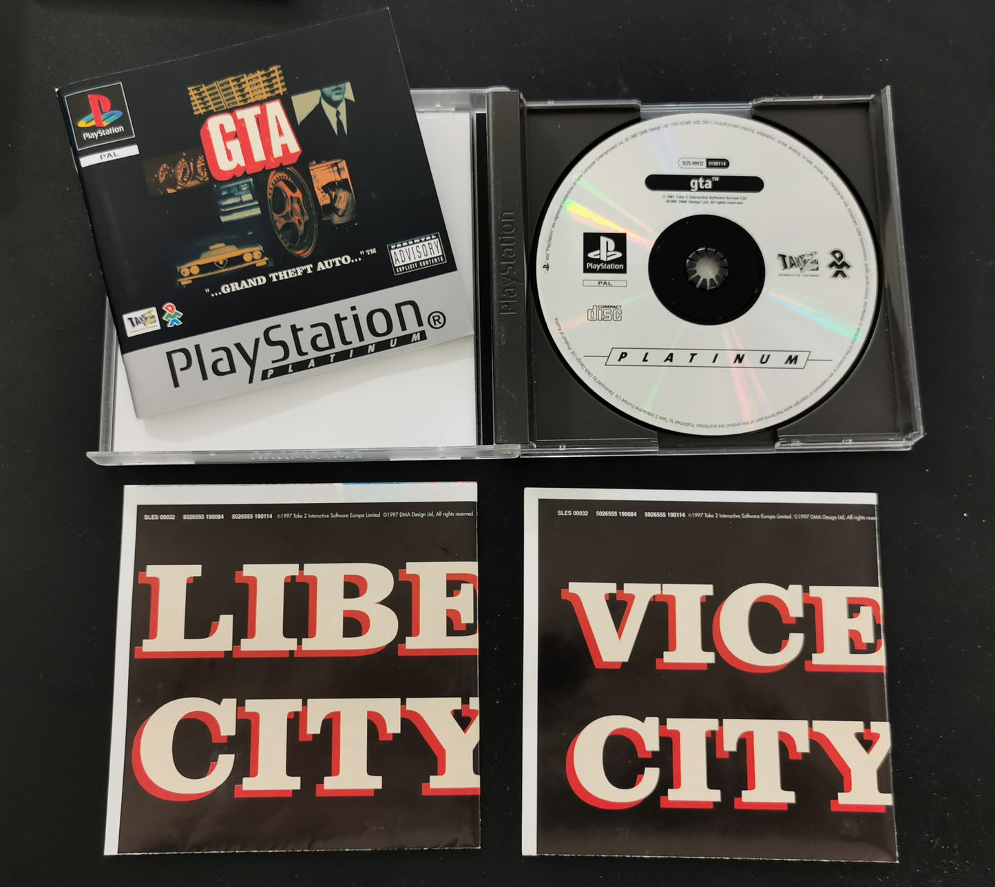 Grand Theft Auto (PS1) - Platinum