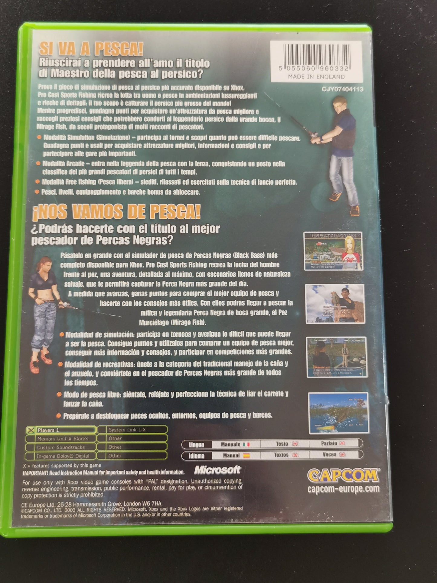 Pro Cast Sports Fishing Game (Xbox)