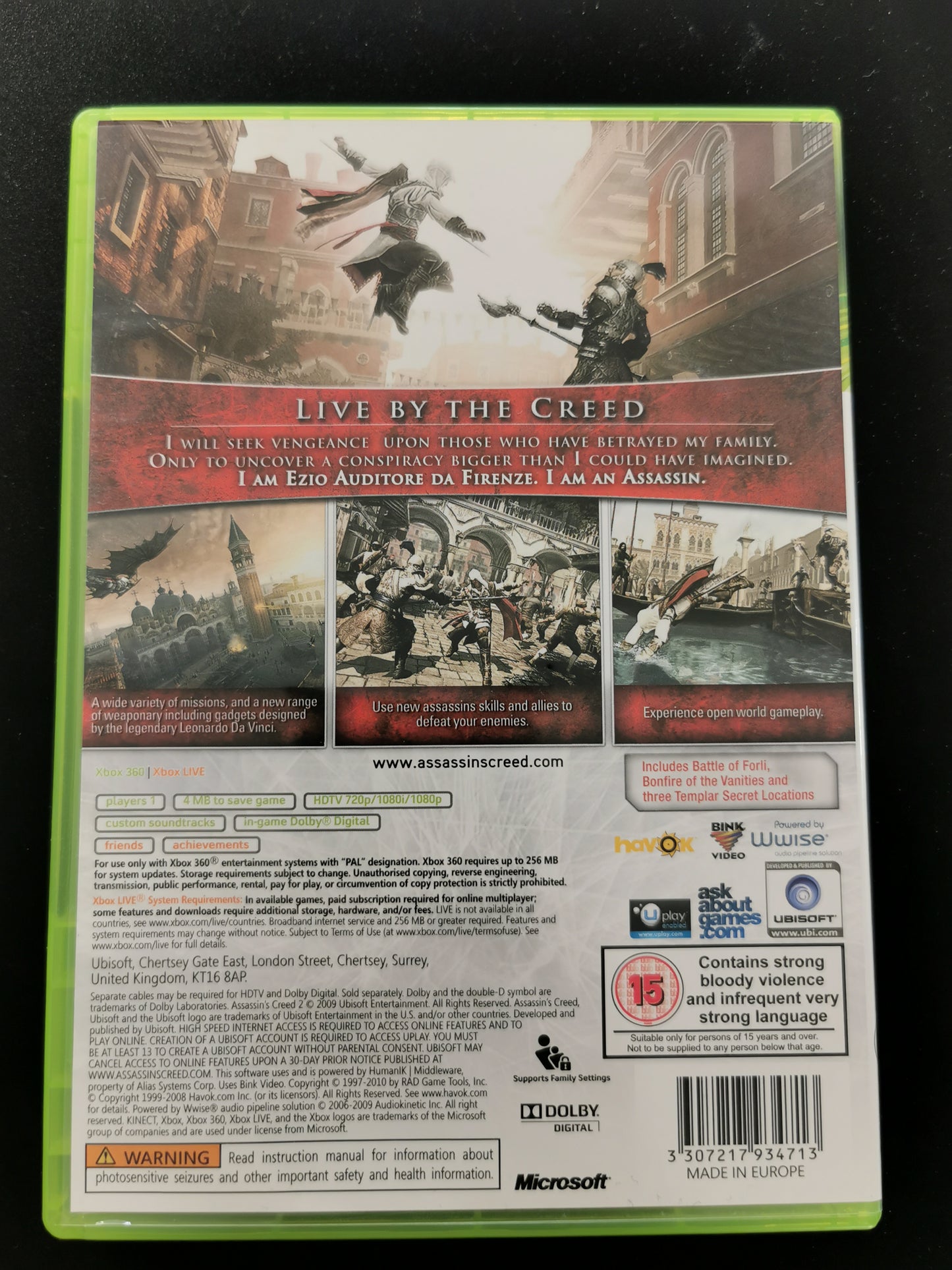Assassin’s Creed II Game of the Year Edition (Xbox 360) - Classics