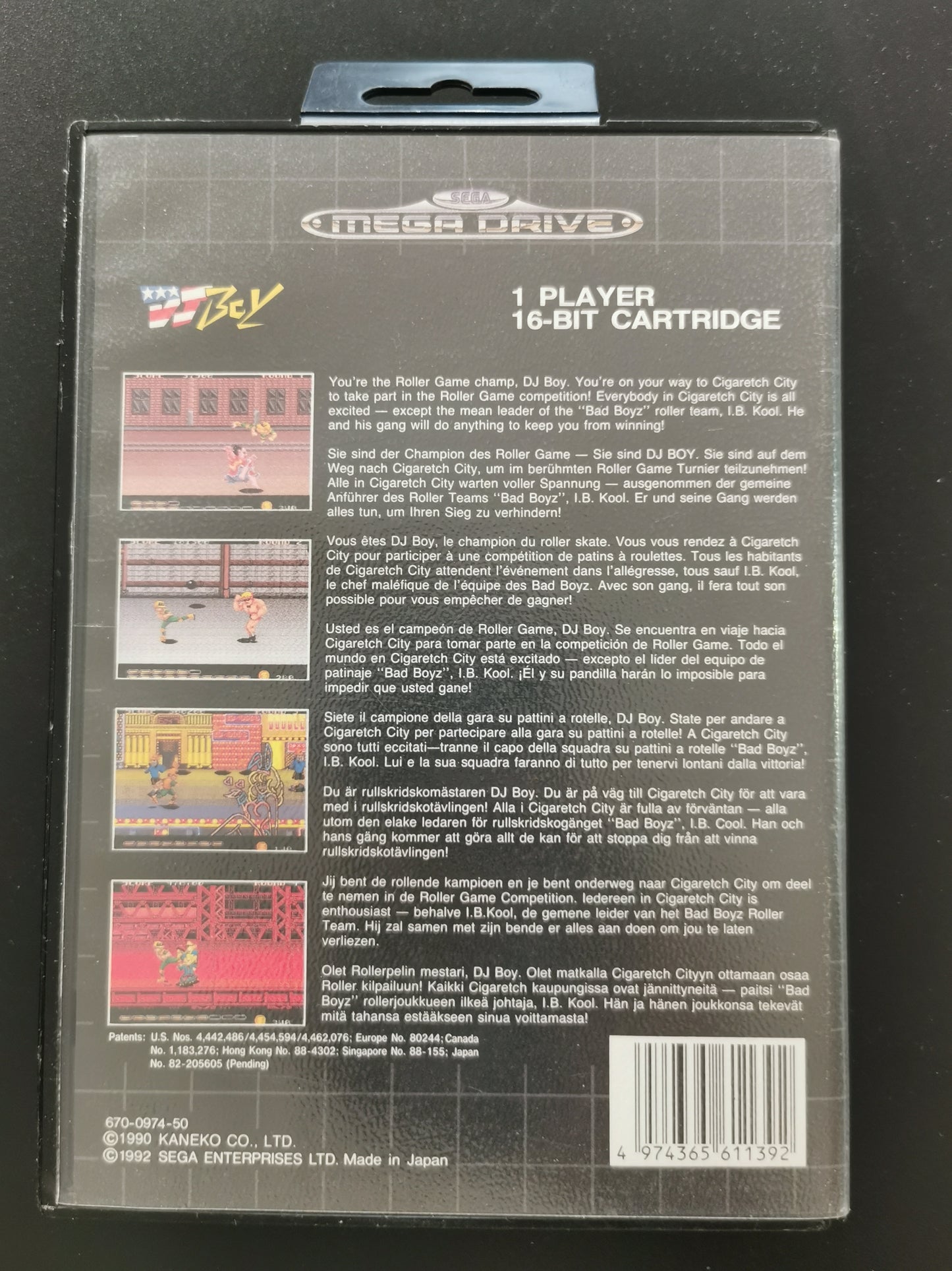 DJ Boy (Mega Drive)