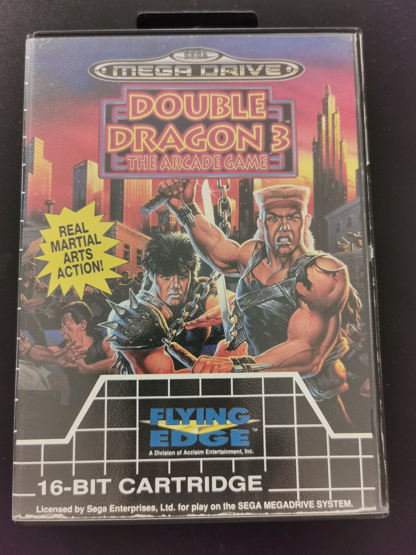 Double Dragon 3: The Arcade Game (Mega Drive) - Senza manuale