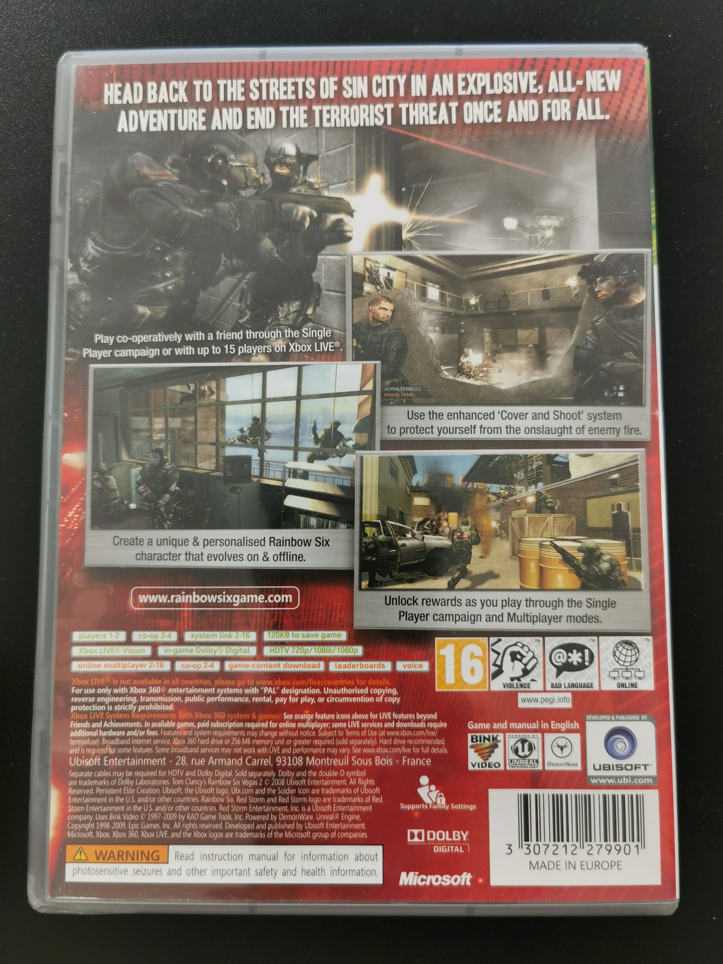 Tom Clancy’s Rainbow Six: Vegas 2 (X360) - Classics