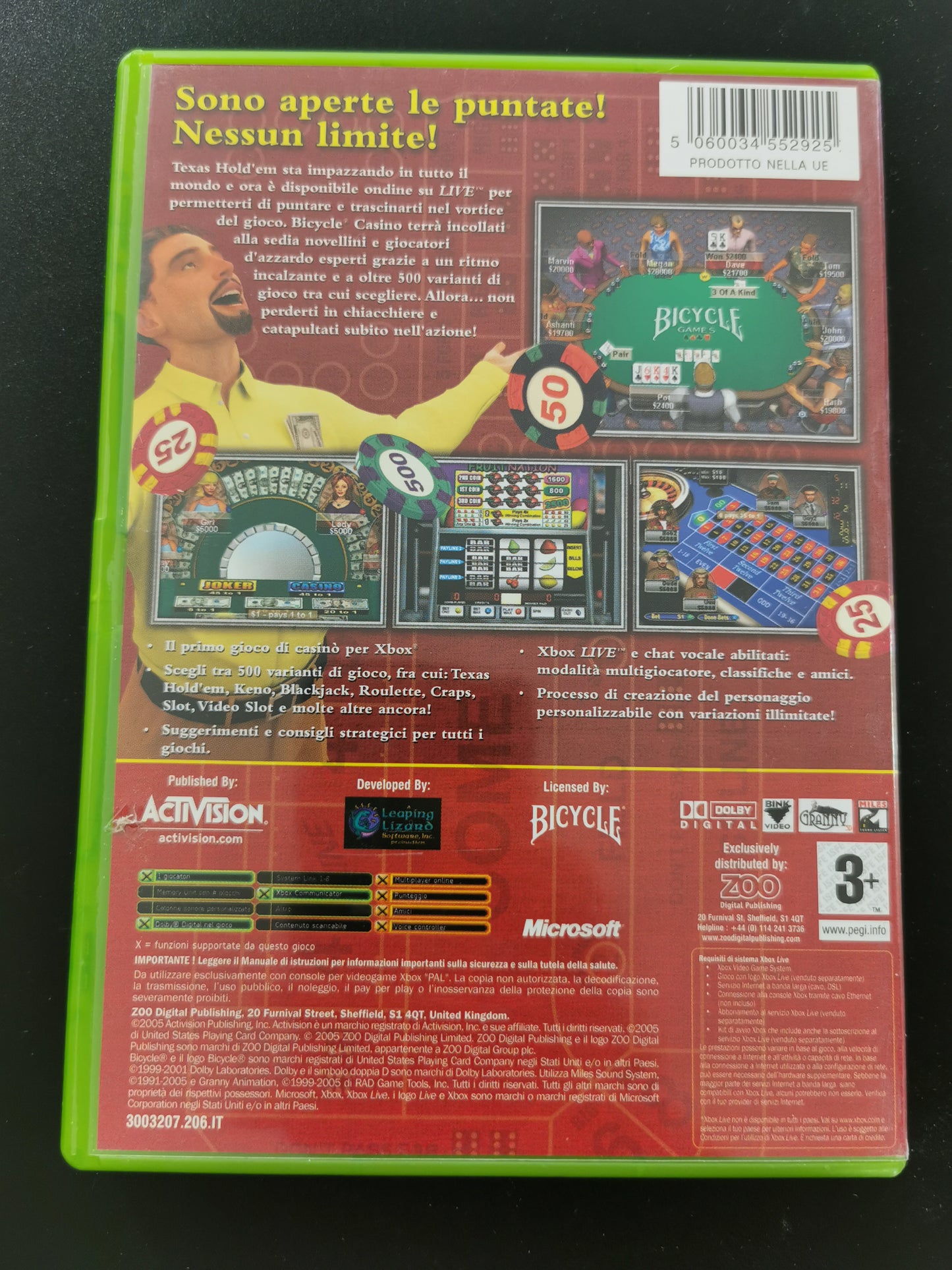 Bicycle Casino (Xbox)