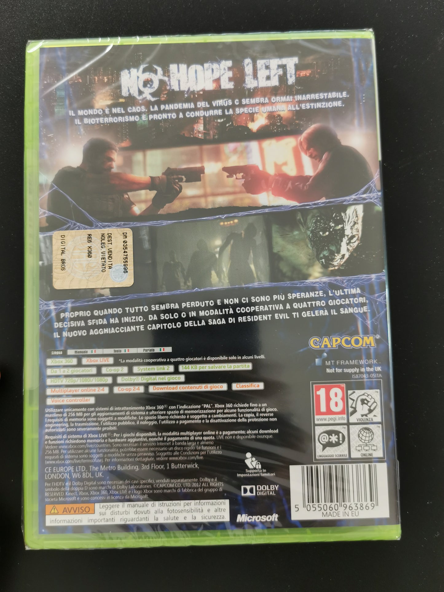 Resident Evil 6 (Xbox 360) *Nuovo