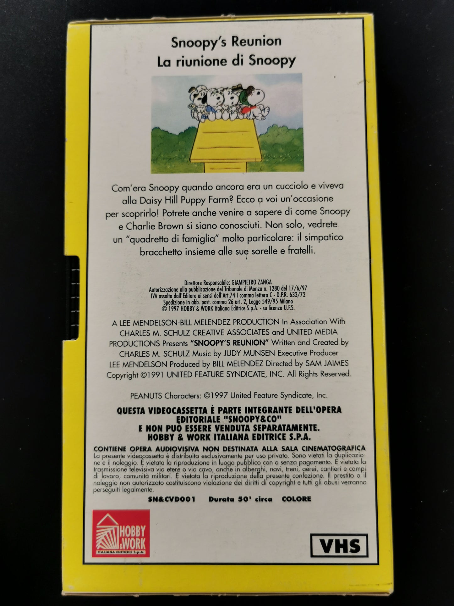 Snoopy & Co. – La riunione di Snoopy (VHS)