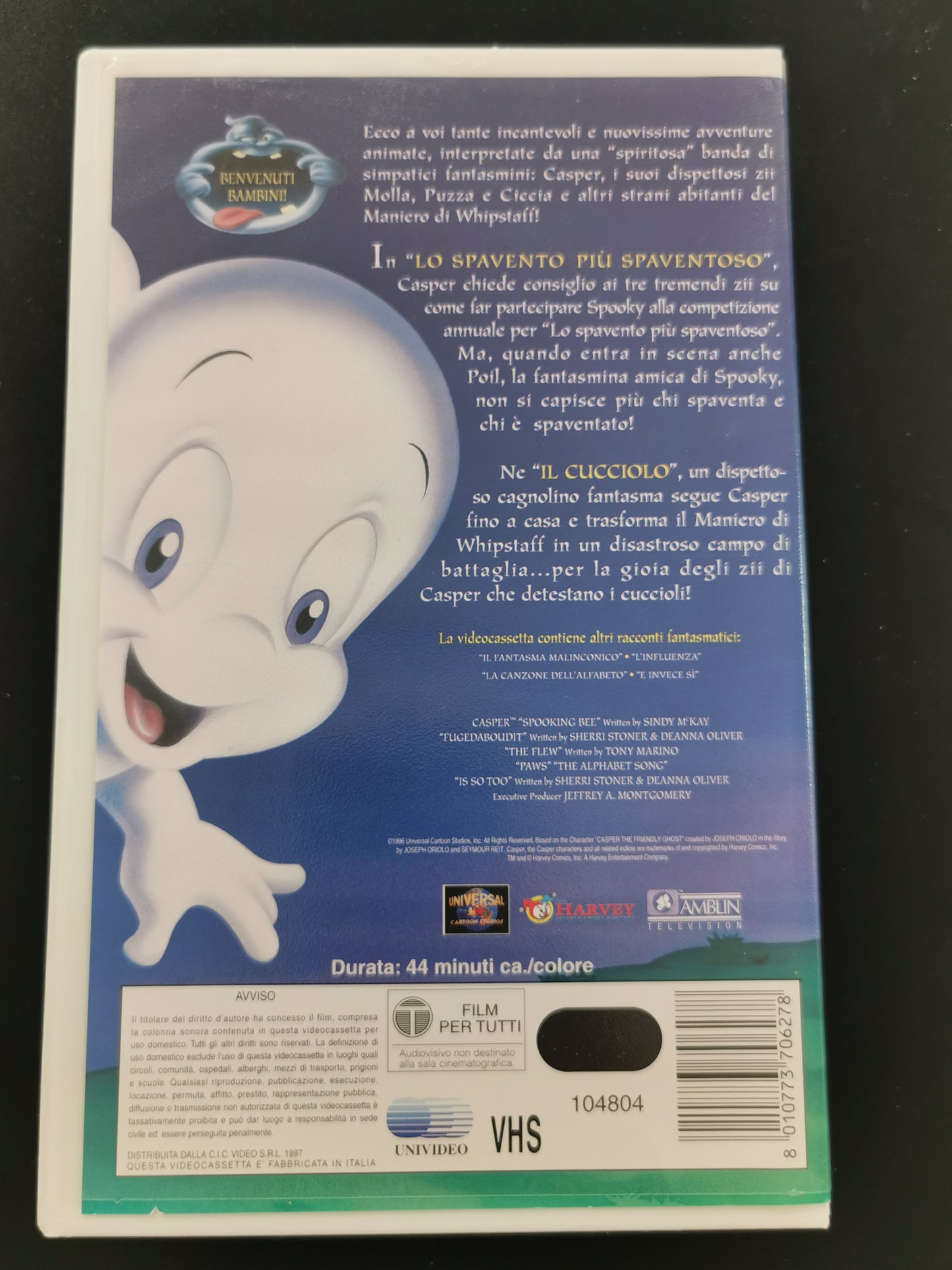 Le fantasmagoriche nuove avventure di Casper (VHS)