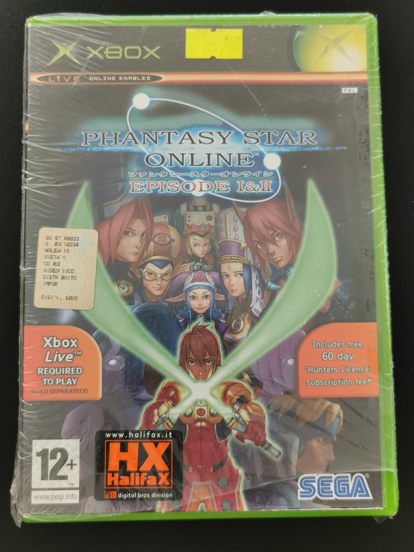 Phantasy Star Online Episode I & II (Xbox) *Nuovo