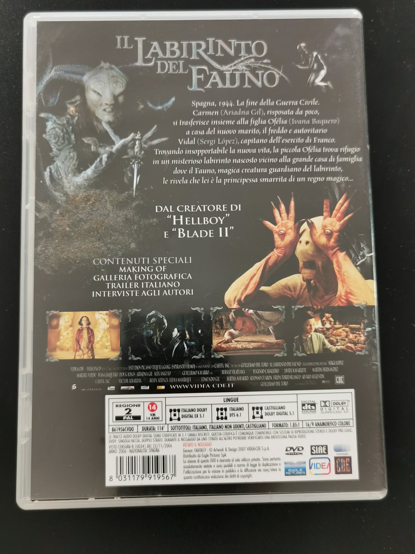 Il labirinto del fauno (DVD)