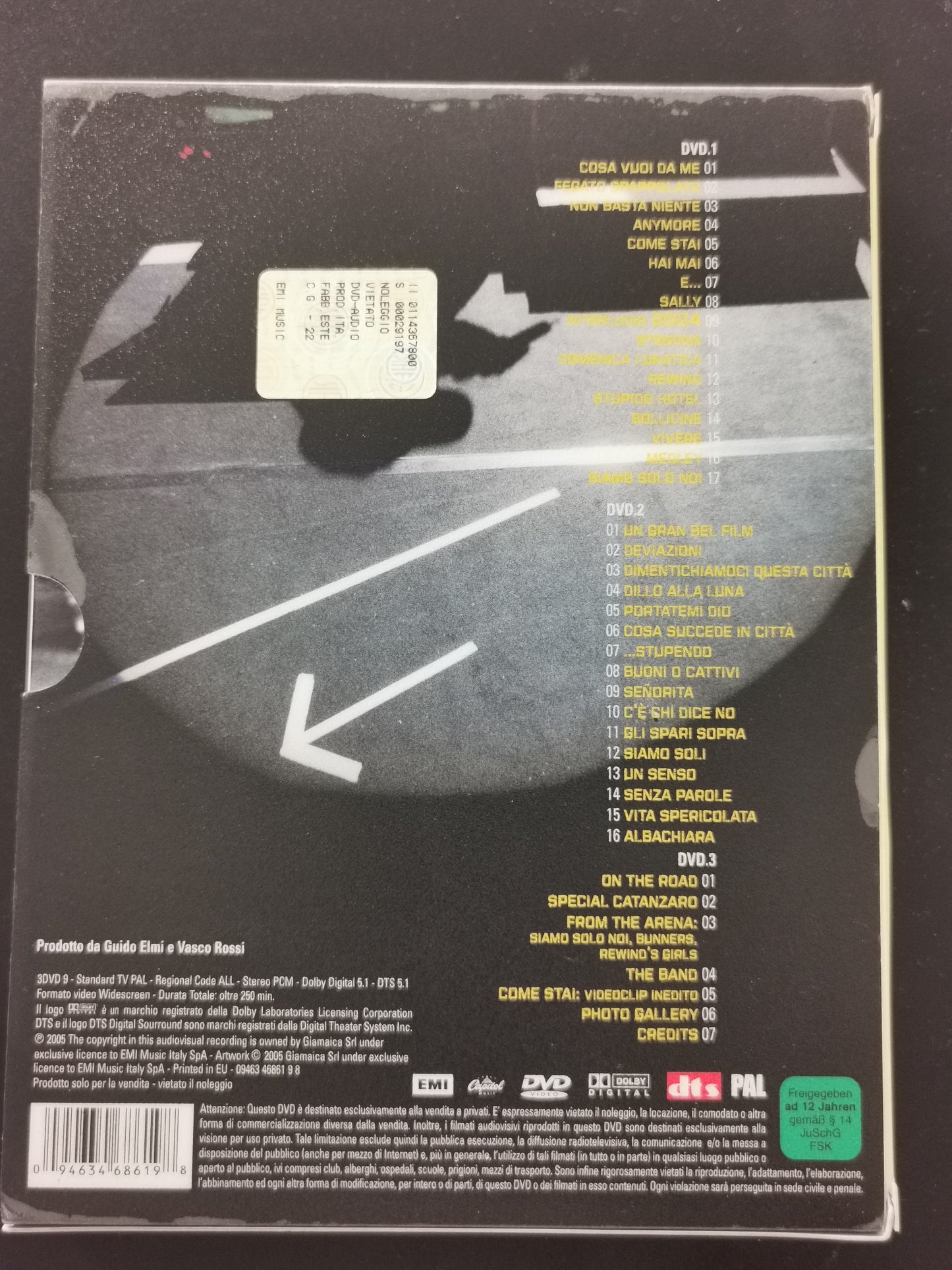 Vasco Rossi – Buoni o Cattivi Live Anthology 04.05 (DVD)