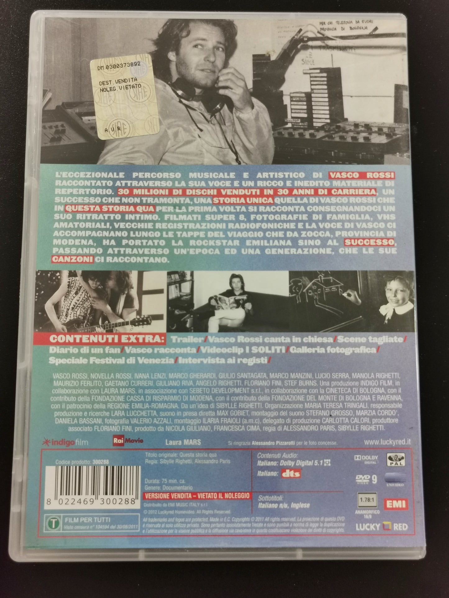 Vasco Rossi – Questa storia qua (DVD)