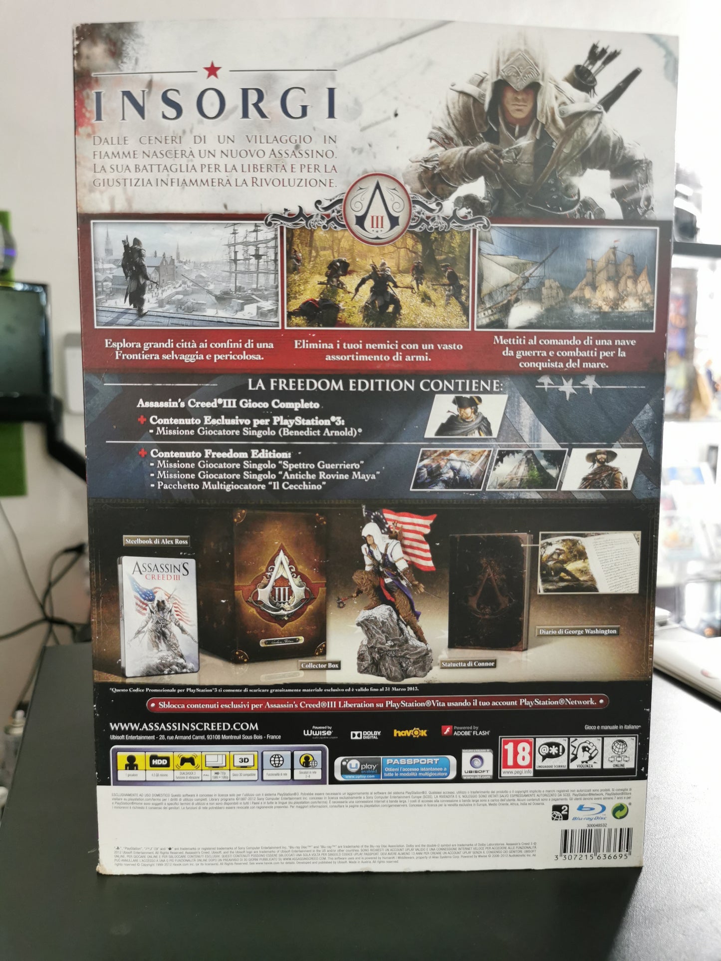 Assassin’s Creed III (PS3) - Freedom Edition