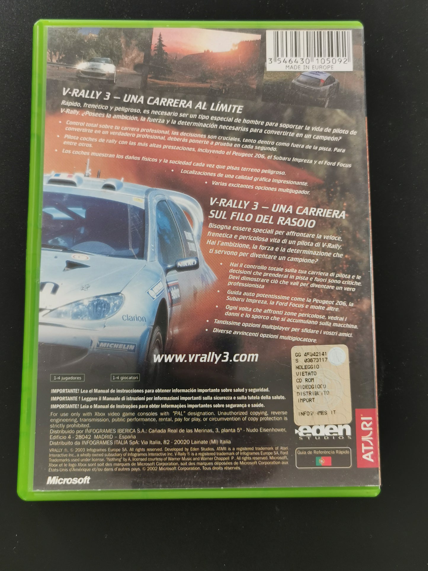 V-Rally 3 (Xbox)
