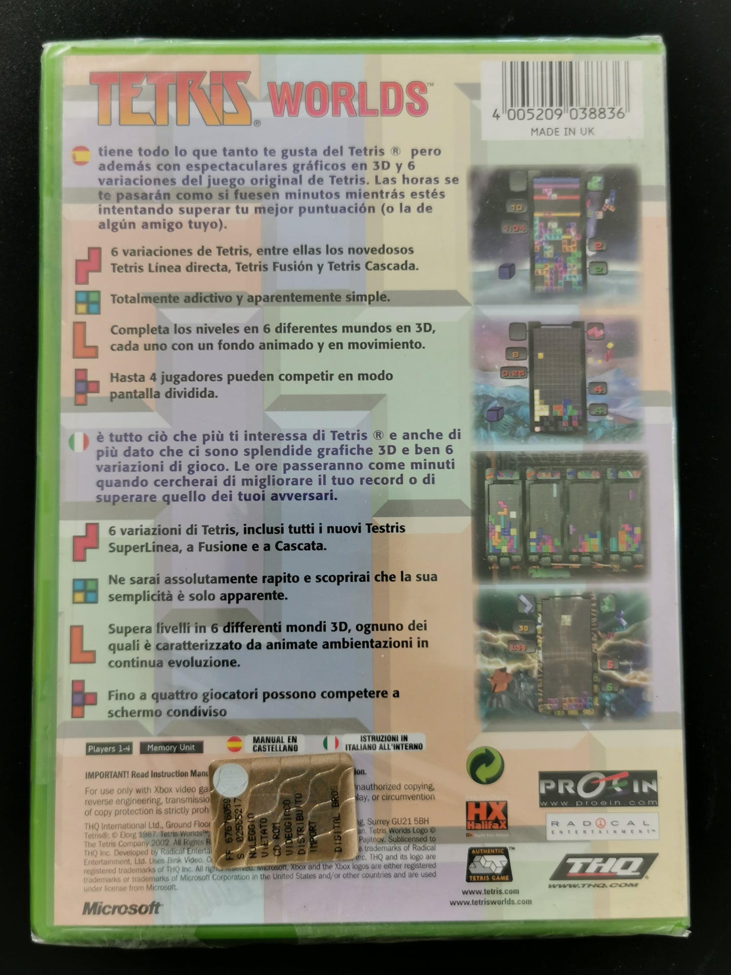 Tetris Worlds (Xbox) *Nuovo