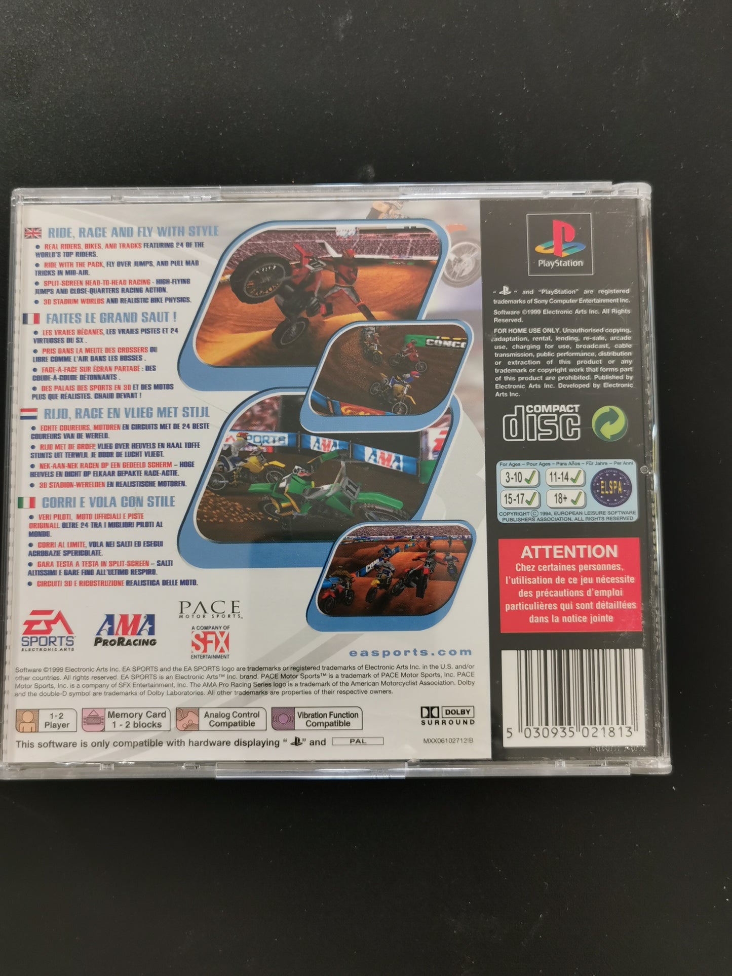 EA Sports Supercross 2000 (PS1)