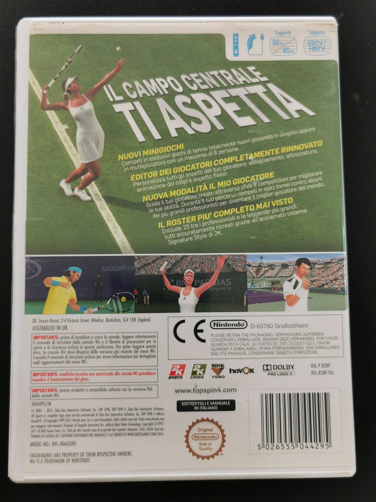 Top Spin 4 (Wii)