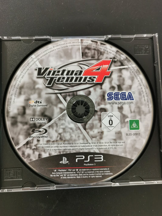 Virtua Tennis 4 (PS3) - Loose