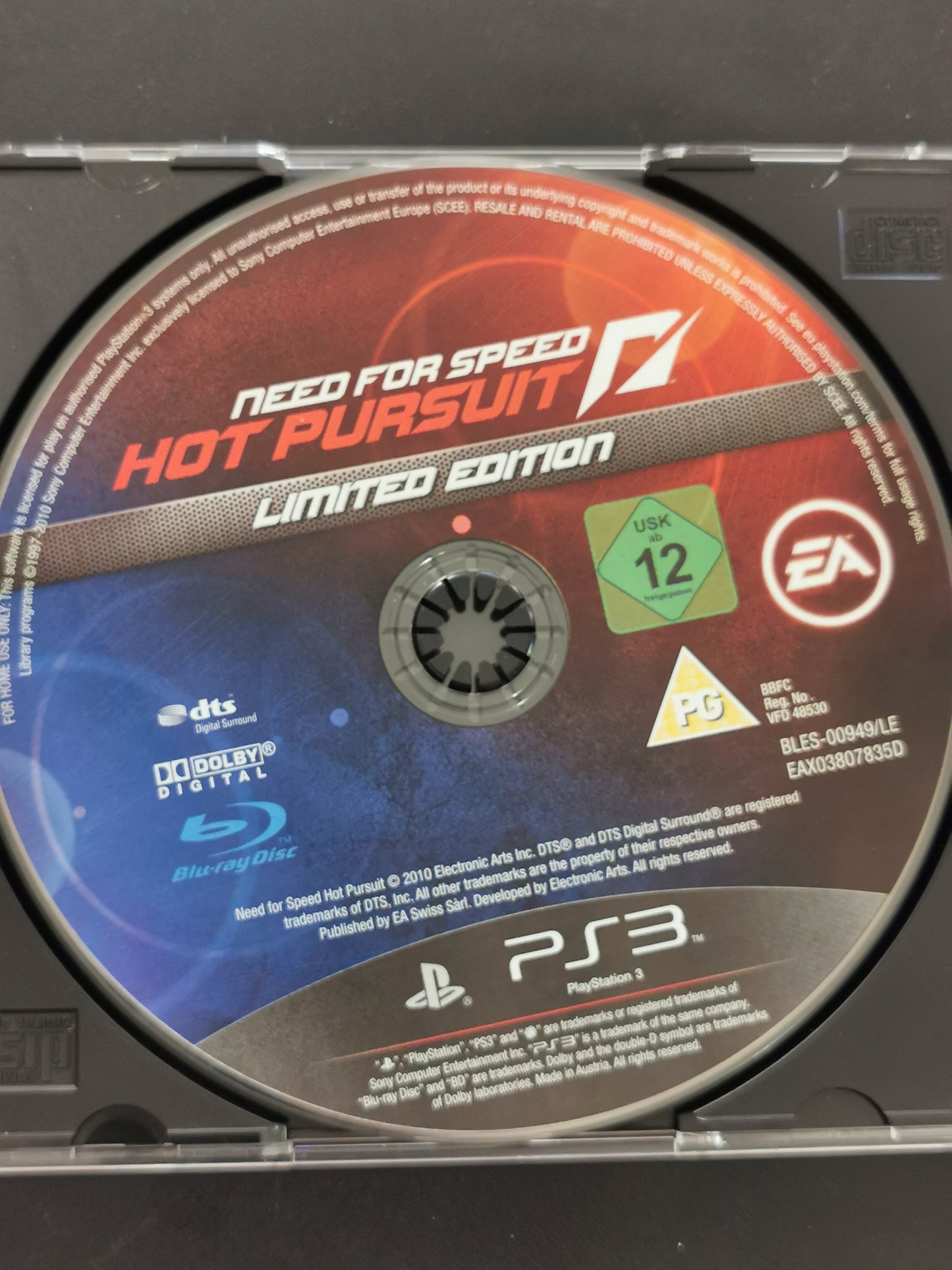 Need for Speed: Hot Pursuit (PS3) - Loose