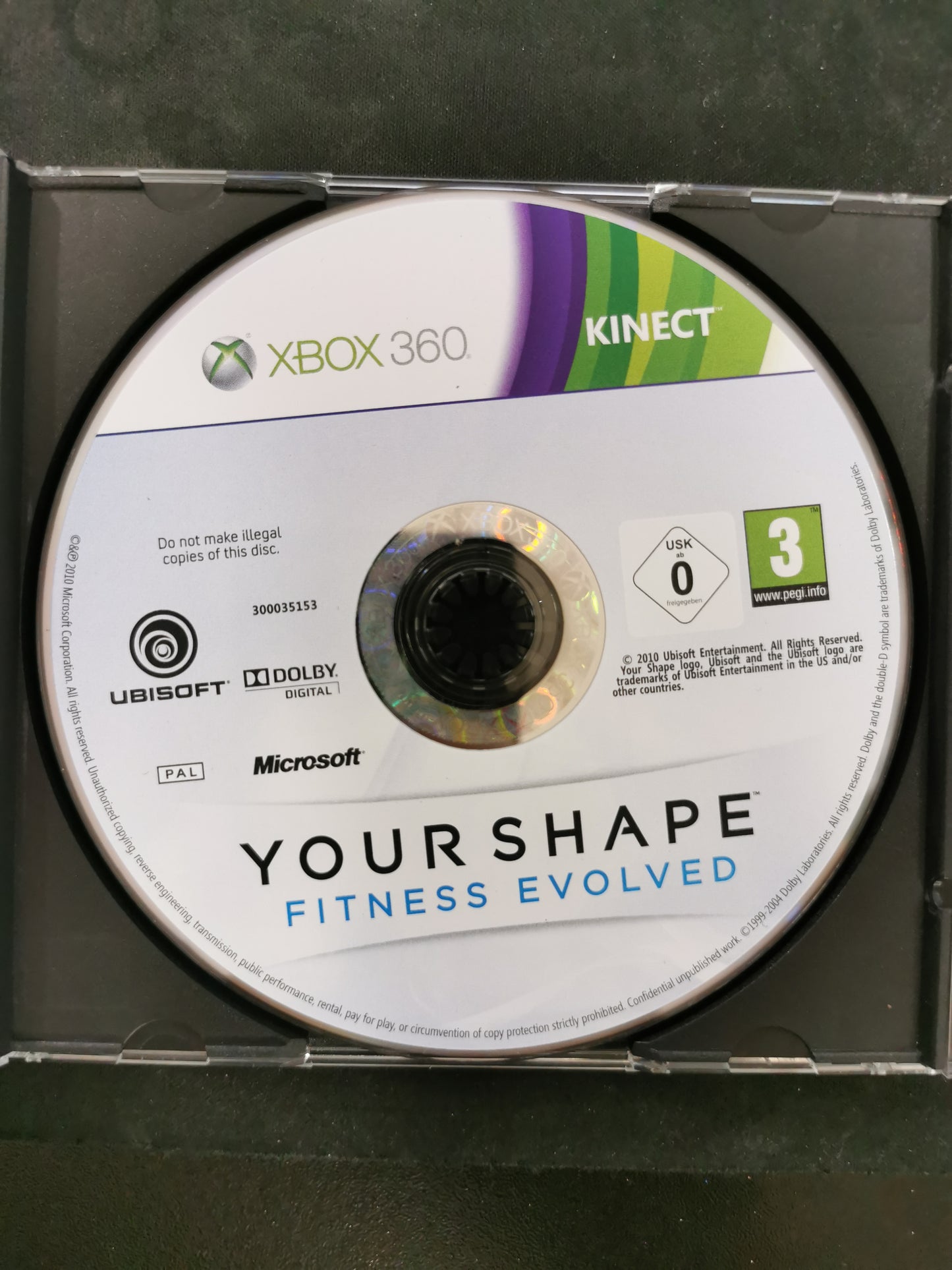 Your Shape: Fitness Evolved (Xbox 360) - Loose
