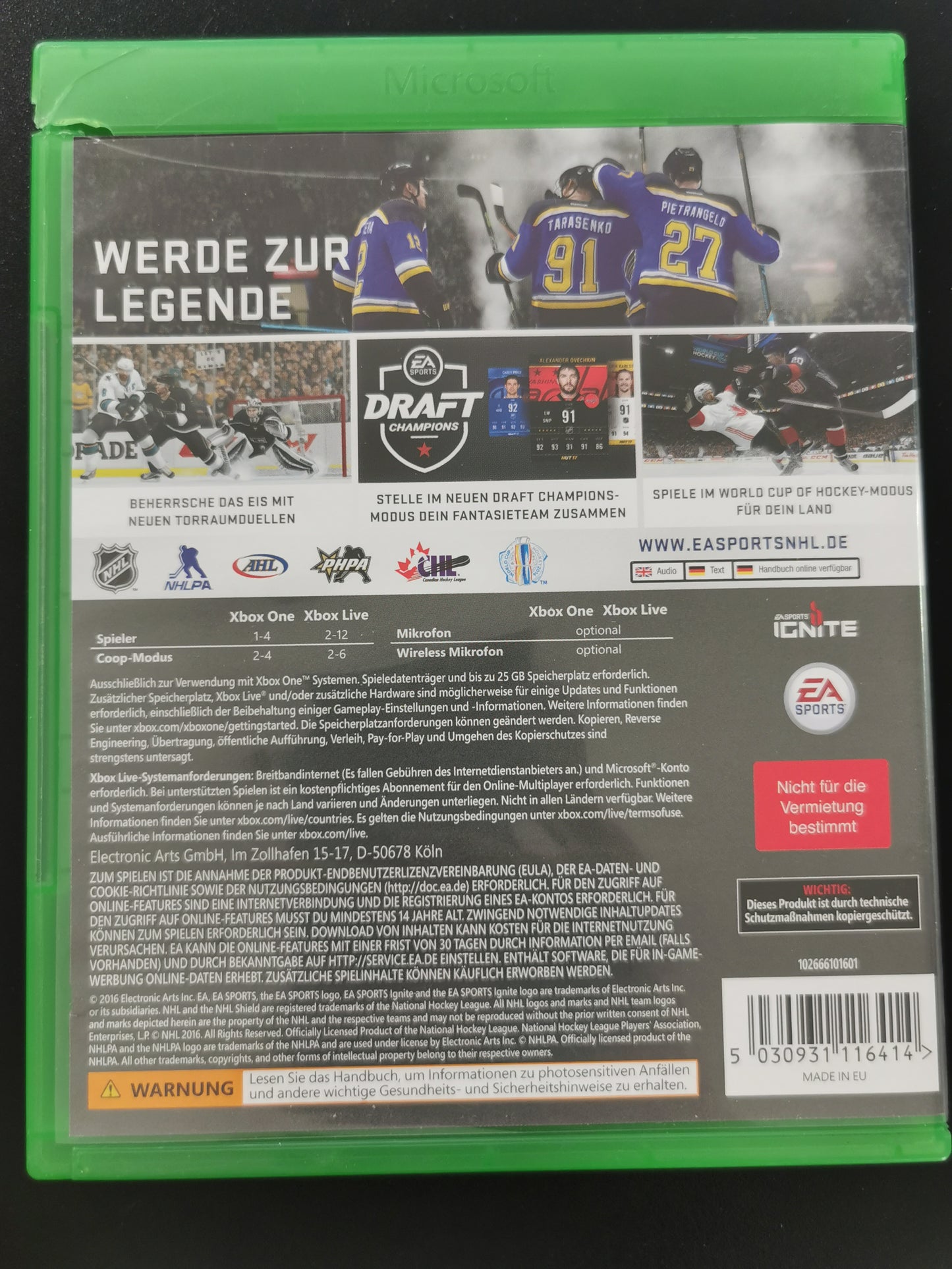 NHL 17 (Xbox One)