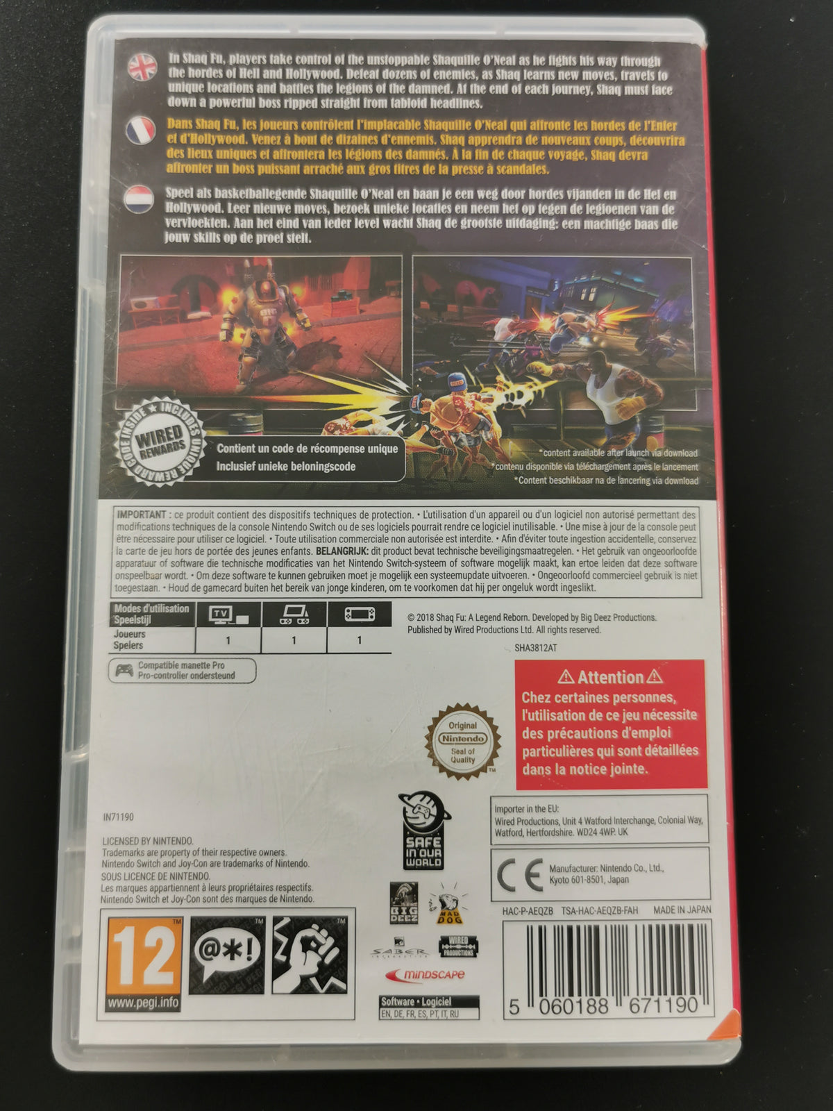 Shaq Fu: A Legend Reborn (Switch)