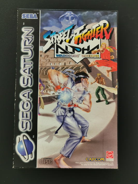 Street Fighter Alpha: Warriors’ Dreams (Sega Saturn) – Senza manuale