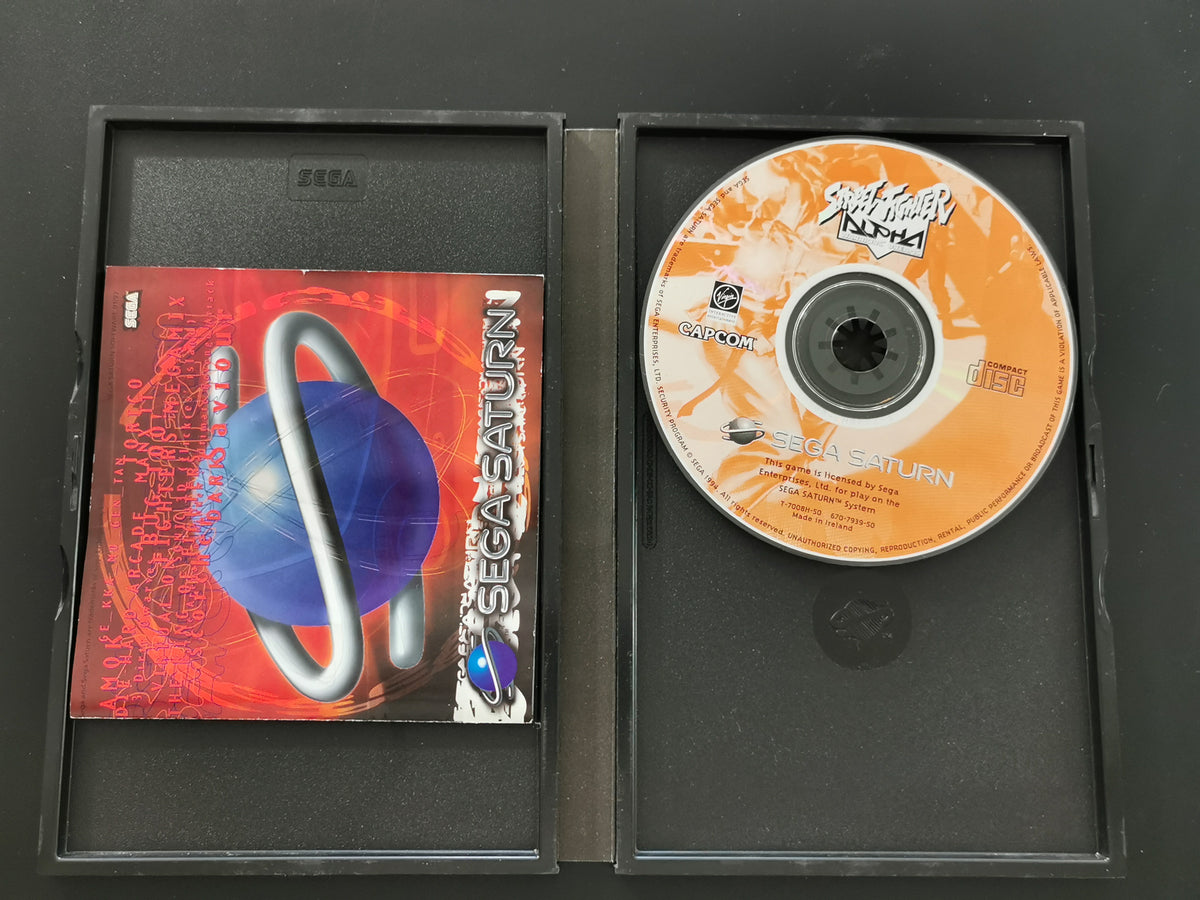 Street Fighter Alpha: Warriors’ Dreams (Sega Saturn) – Senza manuale
