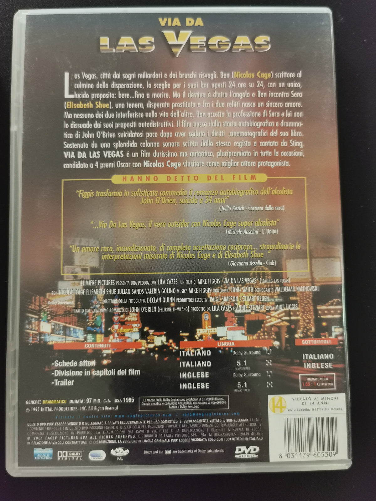 Via da Las Vegas (DVD)
