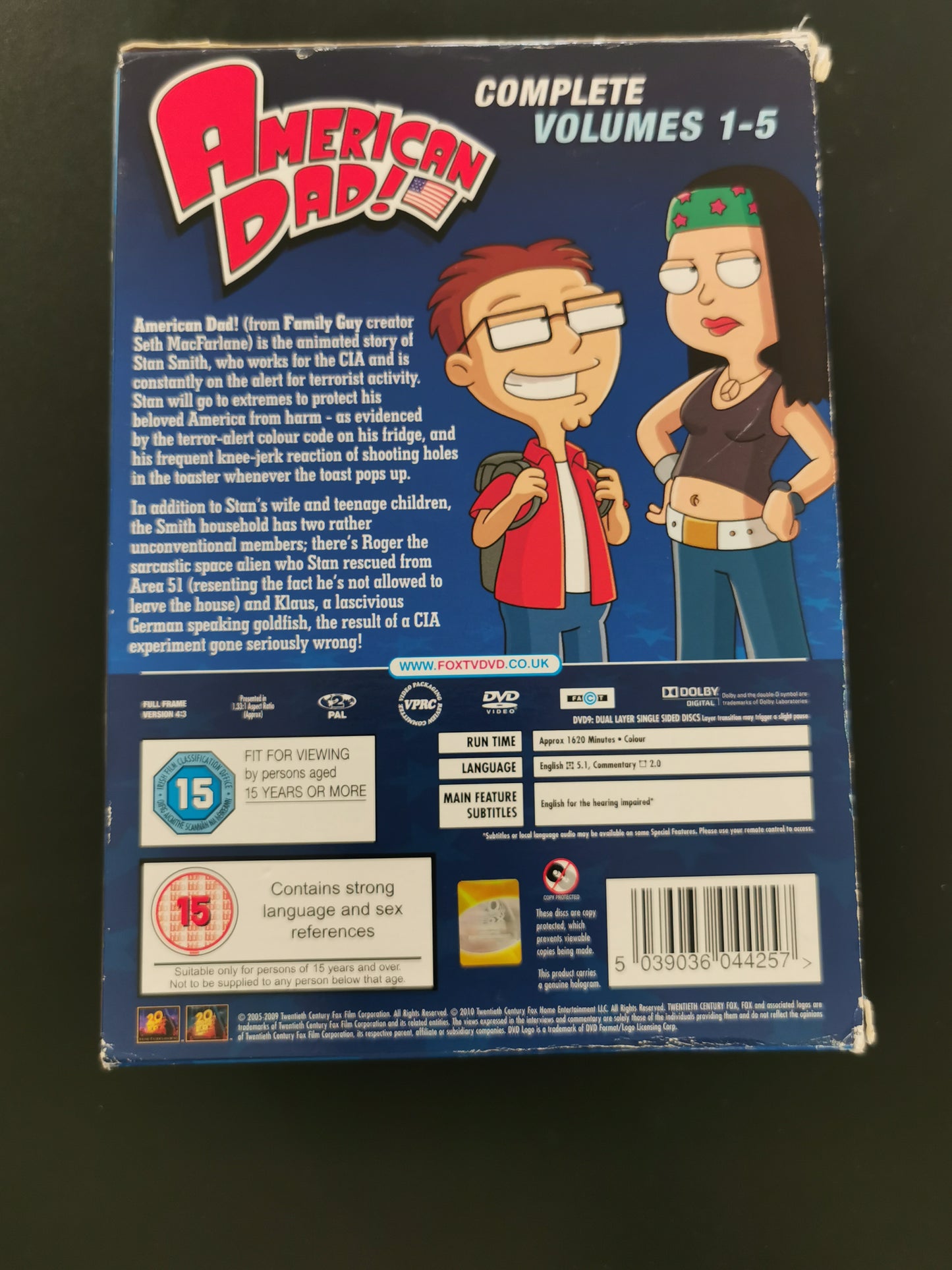 American Dad! – Complete Volumes 1-5 (DVD)