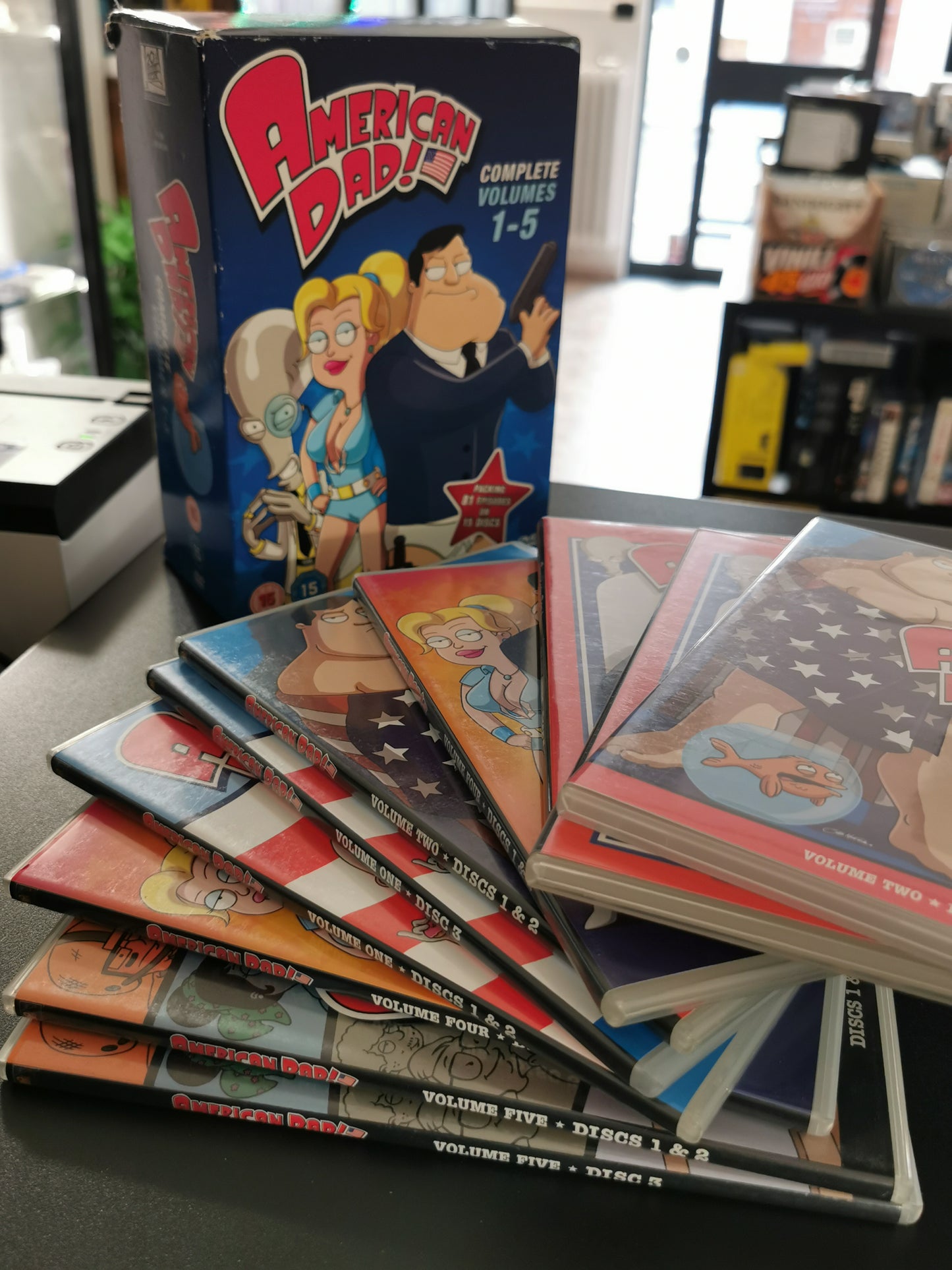 American Dad! – Complete Volumes 1-5 (DVD)