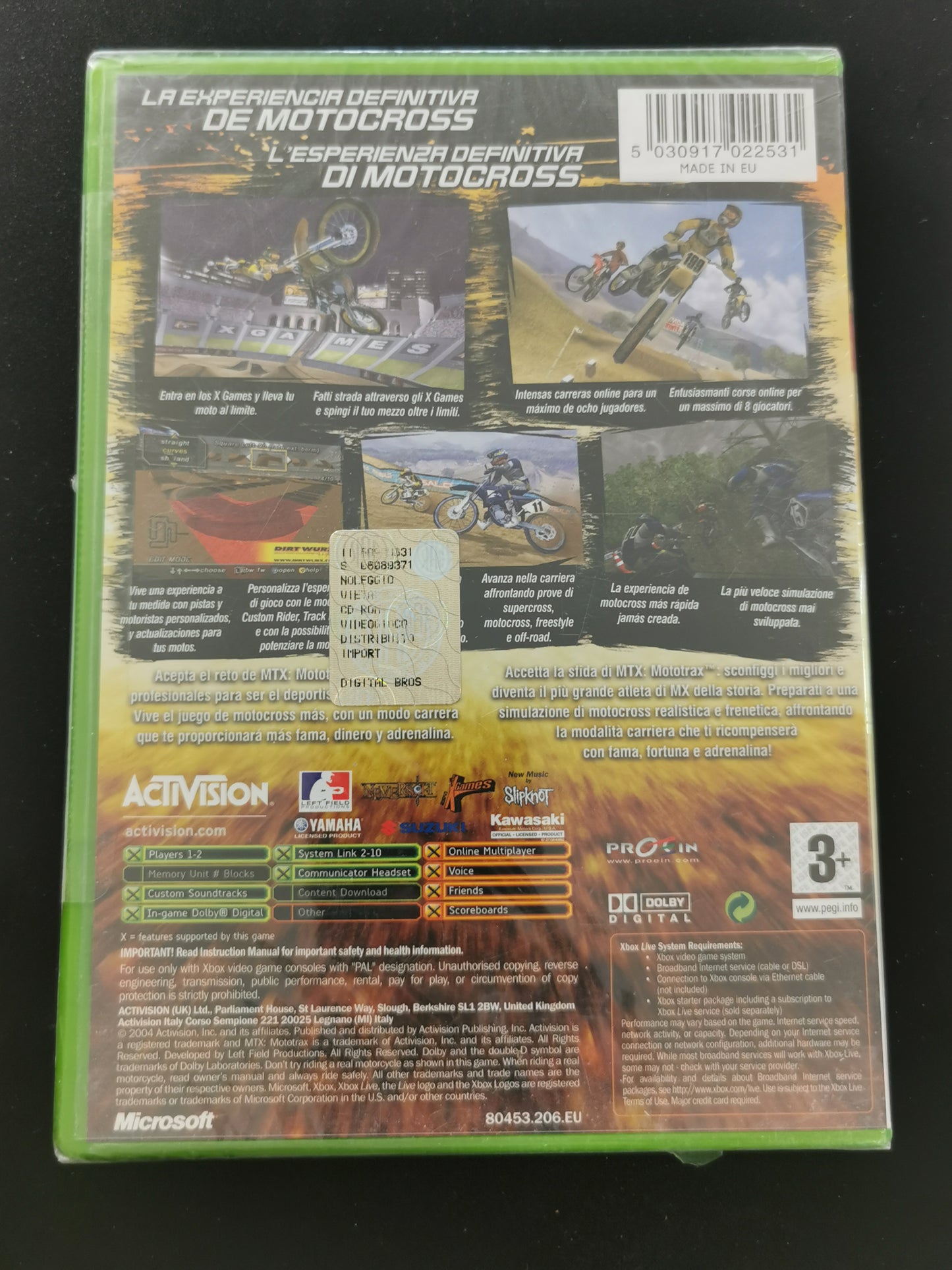 MTX: Mototrax (Xbox) *Nuovo