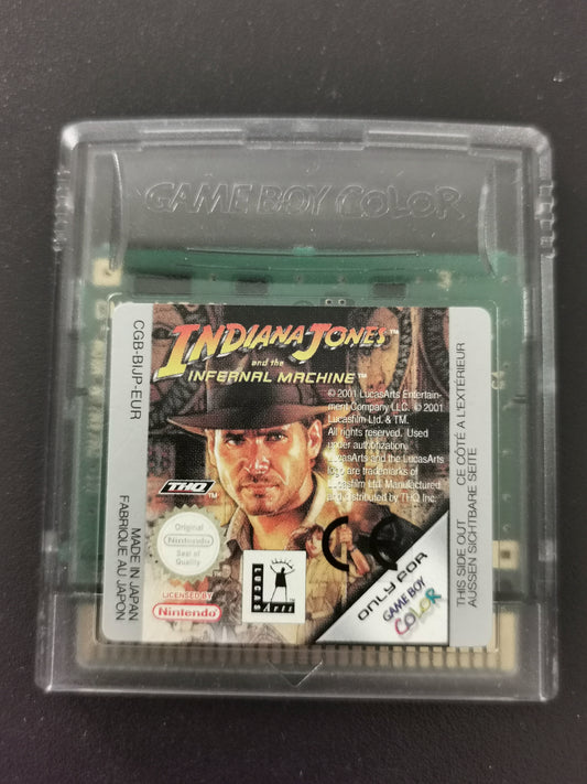 Indiana Jones and the Infernal Machine (GBC) – Loose