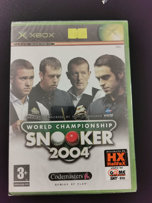 World Championship Snooker 2004 (Xbox) *Nuovo